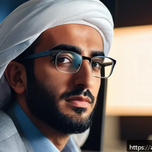 눈 충혈 시 응급조치 - A detailed, realistic close-up portrait of an adult Middle Eastern man with slight eye redness cause...